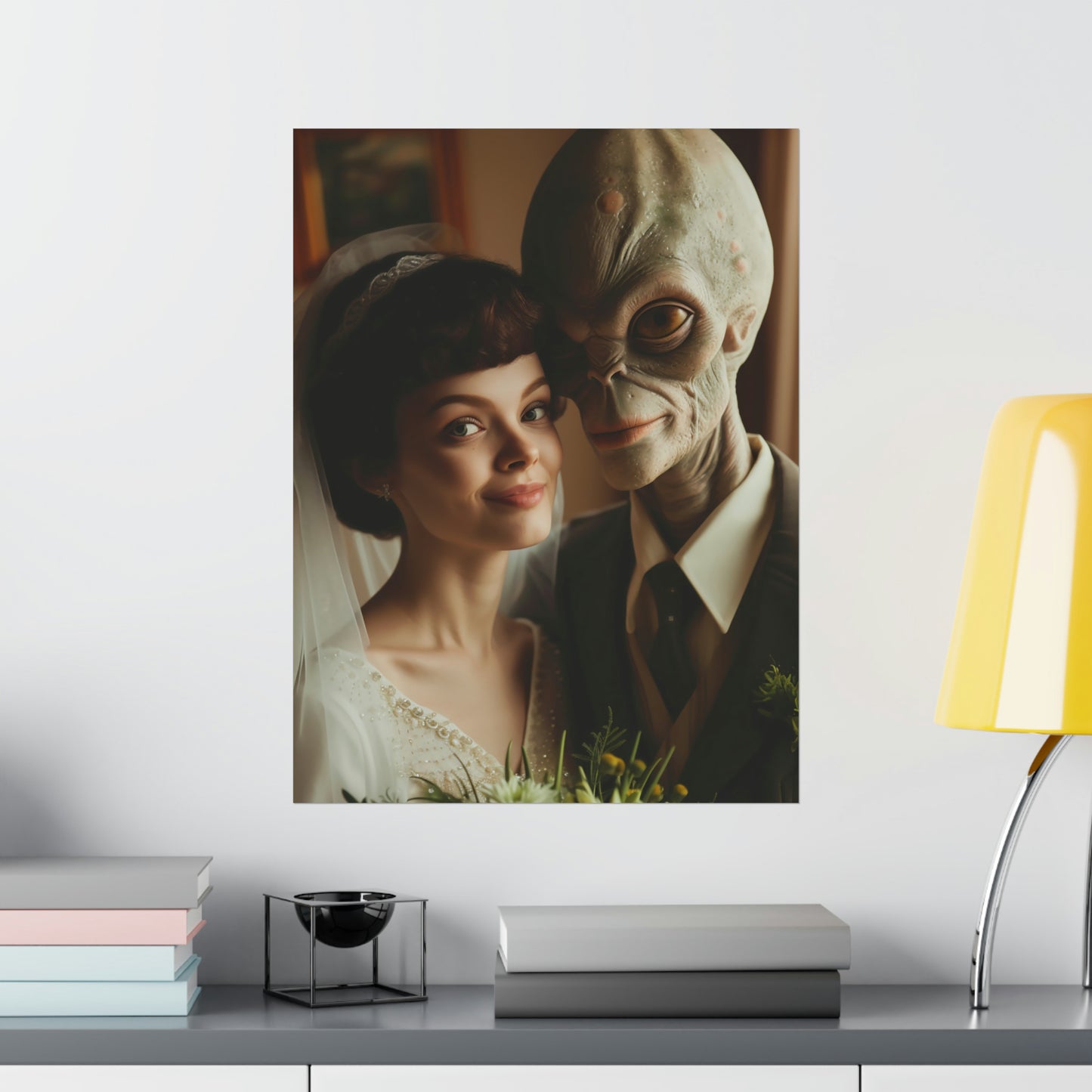 Alien Love Connection Poster - Couple #8