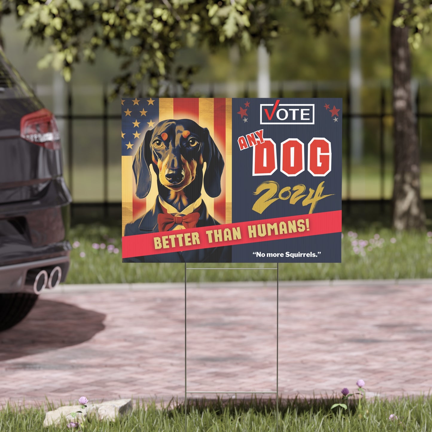 VOTE Any Dog - Yard Sign!