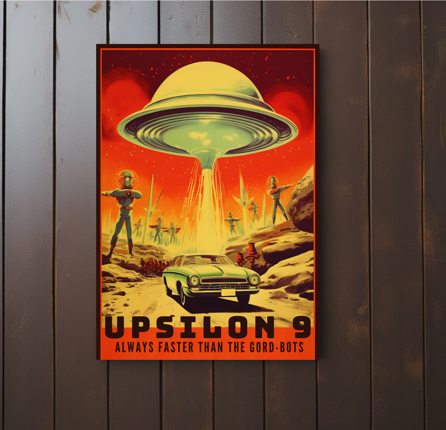 Upsilon 9 - Rolled Poster