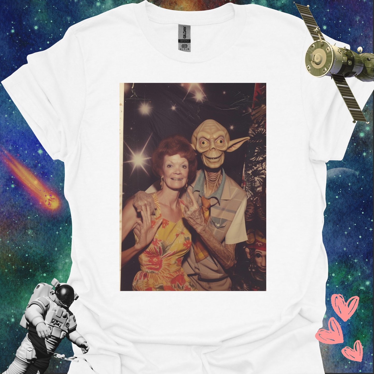 Alien Love Connection T Shirt - Couple #3