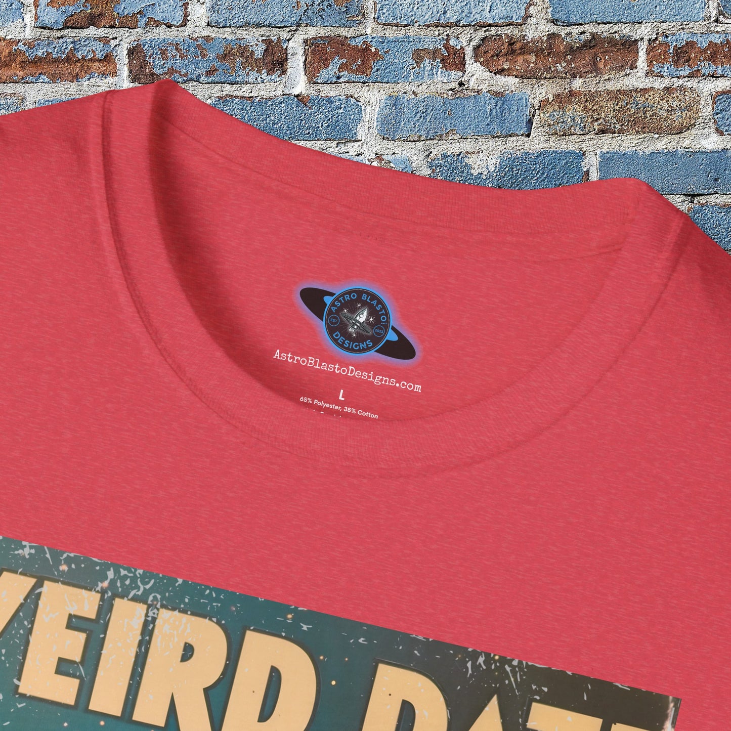 Pulp Novel Covers Tee! - Weird Date