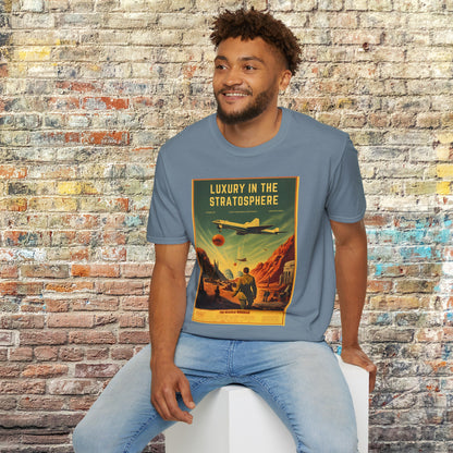 Nikola Wingman space art transport t shirt