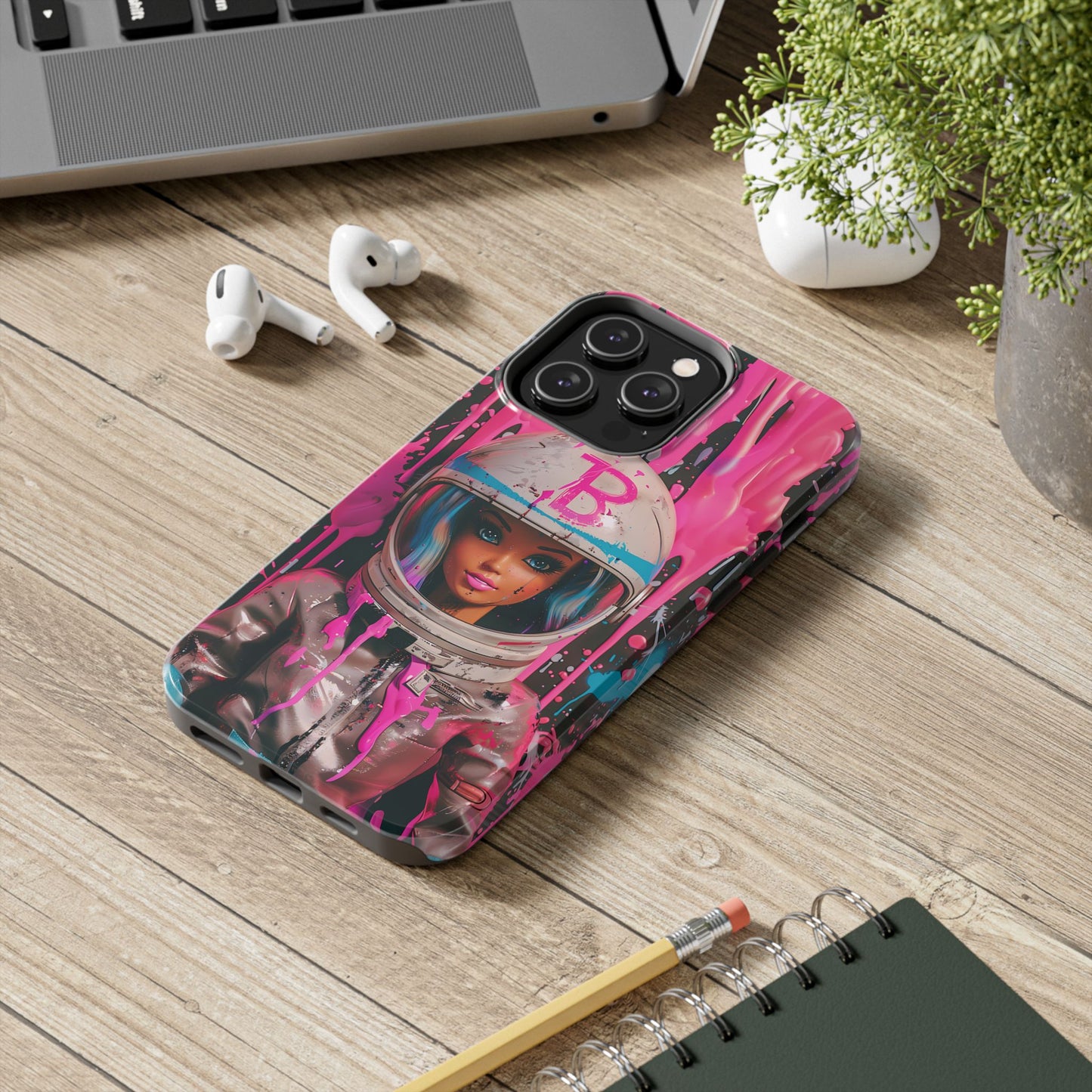 Astro Cadet iPhone Case #10 (all versions including 16 Pro & Pro Max)