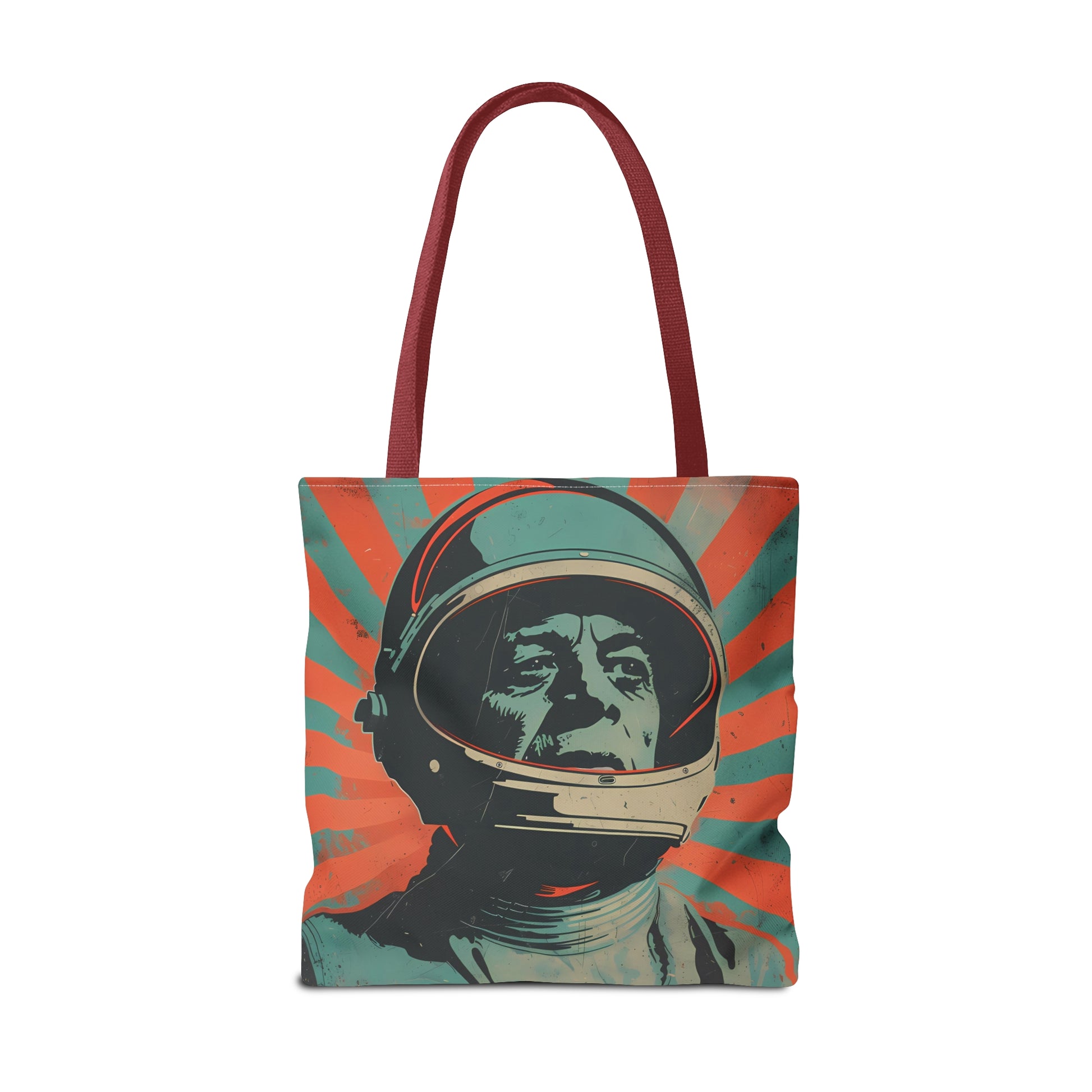 space art president kennedy tote bag