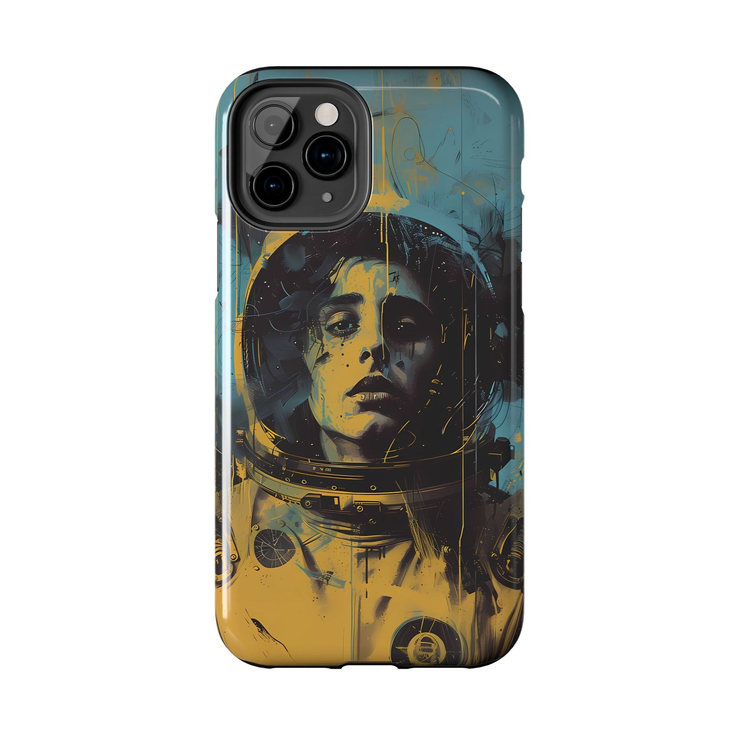 Astro Cadet iPhone Case #2 (all versions including 16 Pro & Pro Max)