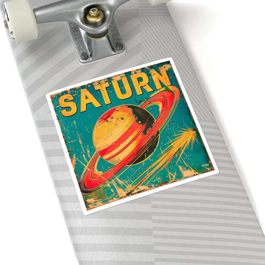 Planet Saturn Sticker