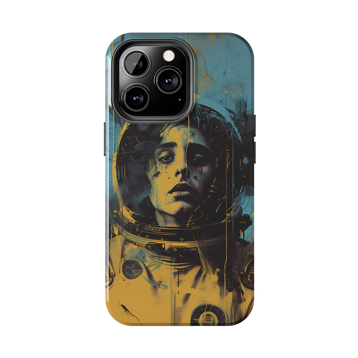 Astro Cadet iPhone Case #2 (all versions including 16 Pro & Pro Max)