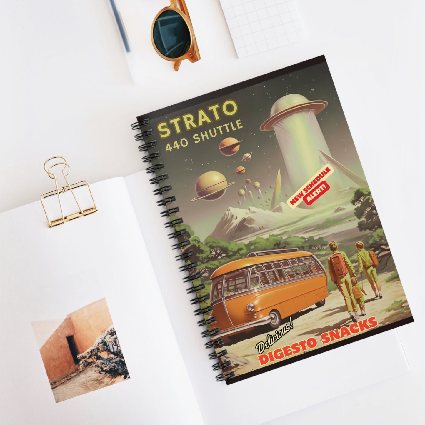 Strato 440 Shuttle - Spiral Notebook