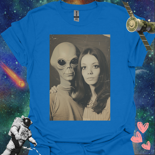 Alien Love Connection T Shirt - Couple #6