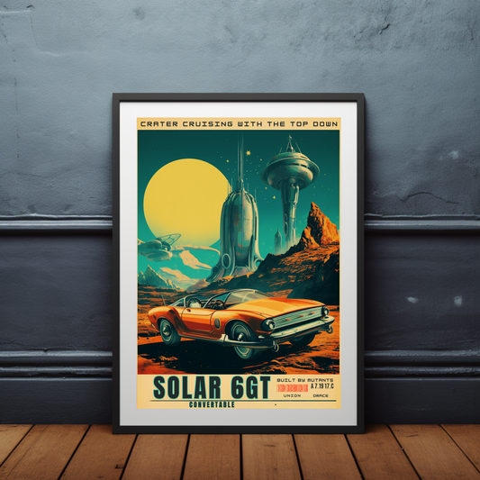 Solar 6GT - Rolled Poster