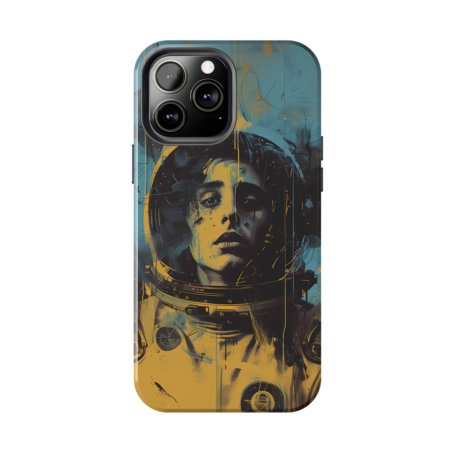 Astro Cadet iPhone Case #2 (all versions including 16 Pro & Pro Max)