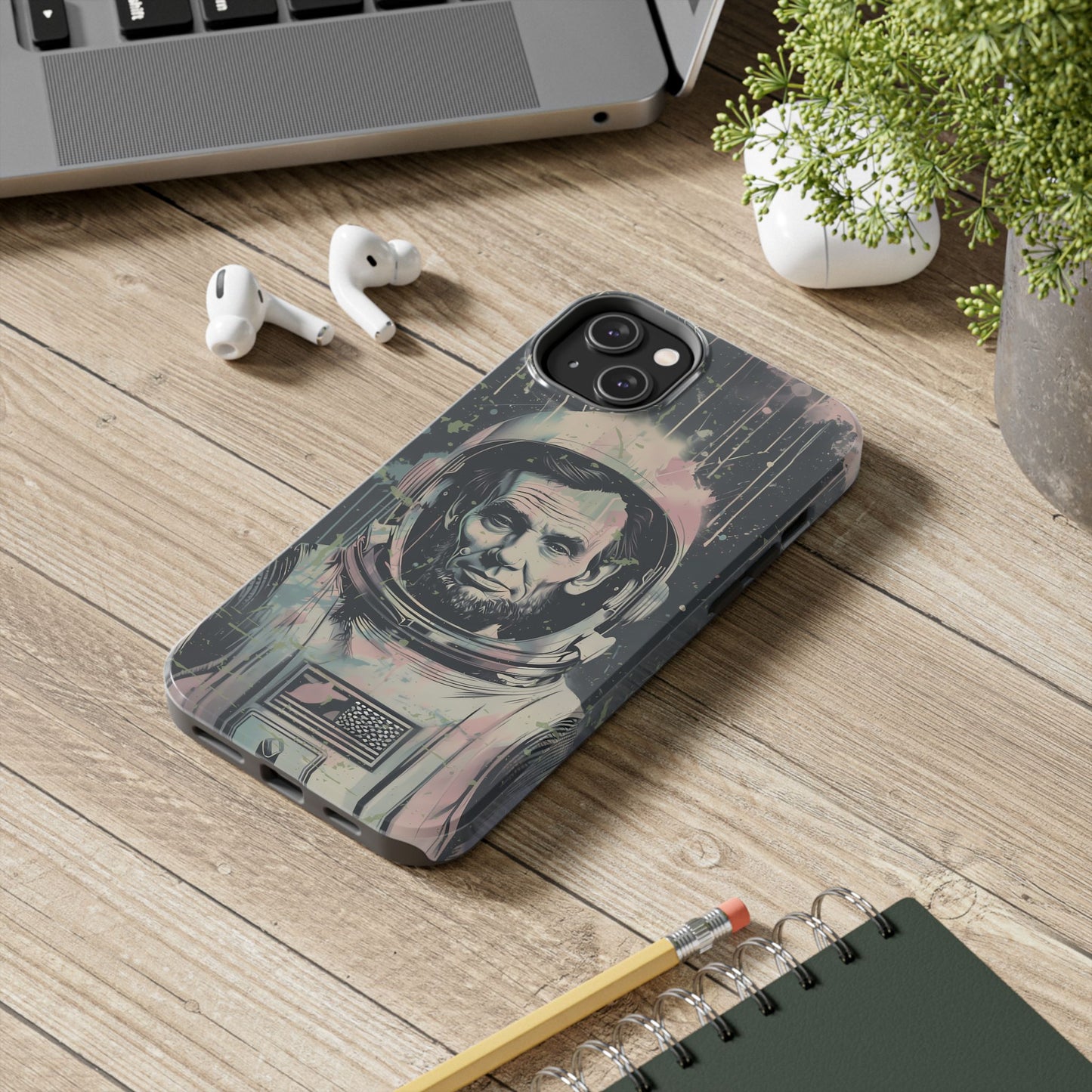 Astro Cadet iPhone Case #7 (all versions including 16 Pro & Pro Max)