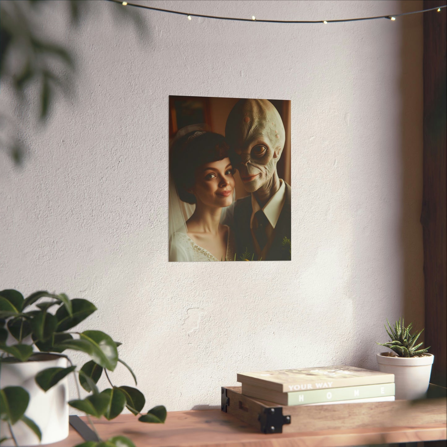 Alien Love Connection Poster - Couple #8