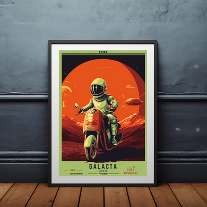 Galacta Rover - Rolled Poster