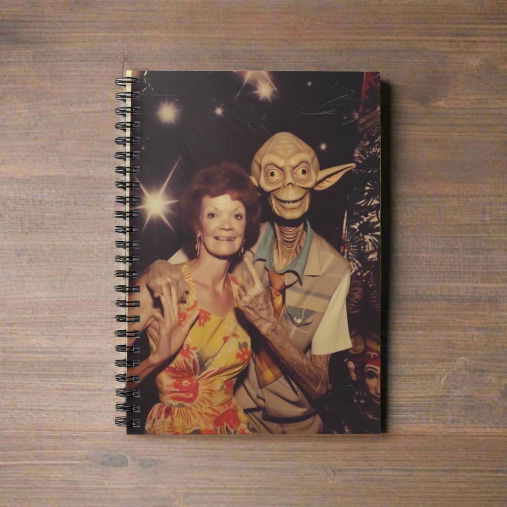 Alien Love Connections Notebook - Couple #3