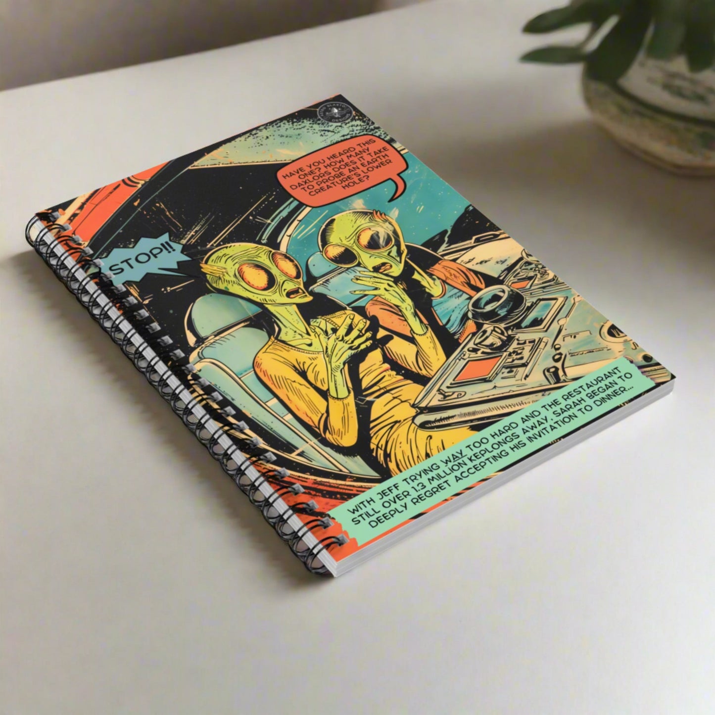 Astro Blasto Comic #4 - Notebook