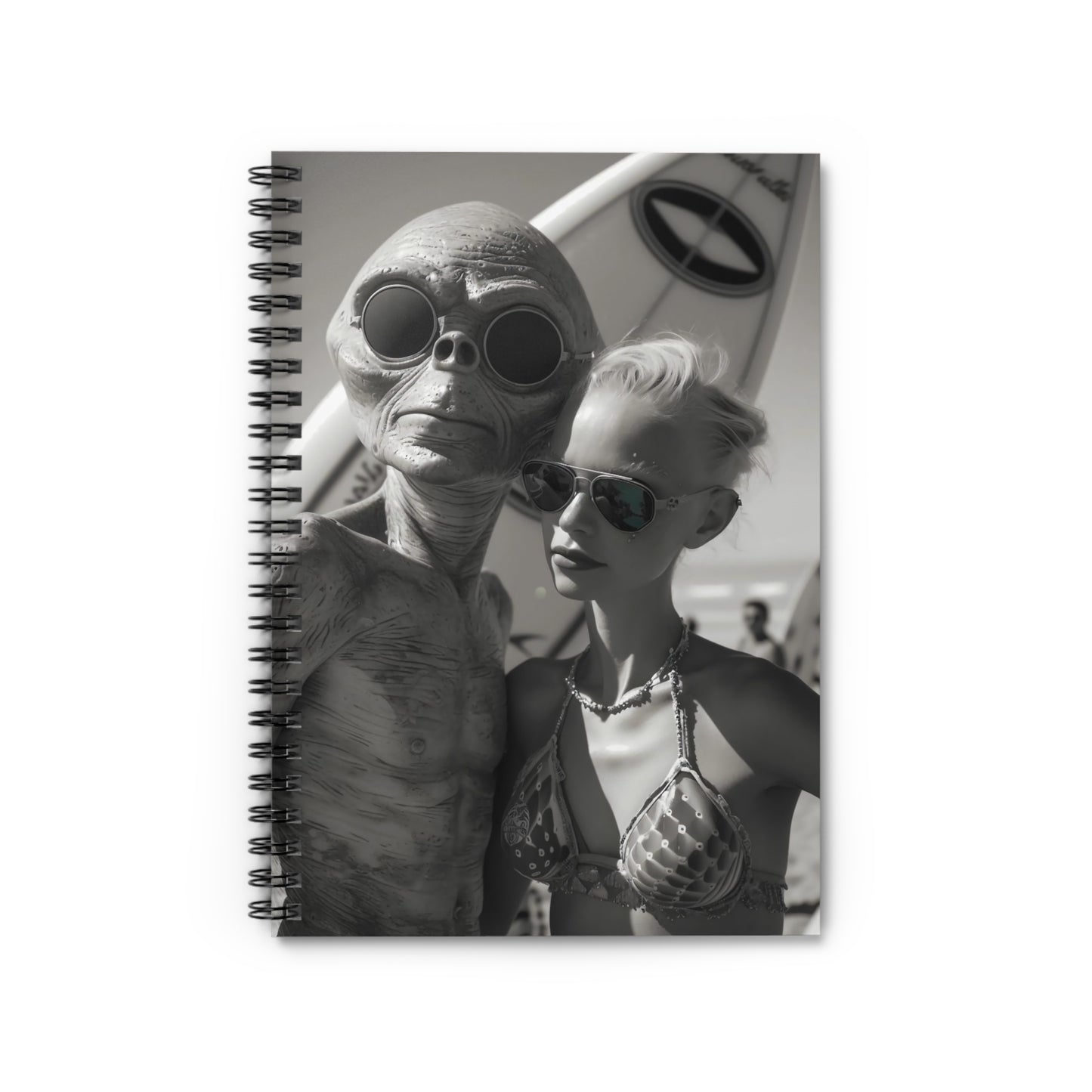 Alien Love Connections Notebook - Couple #1