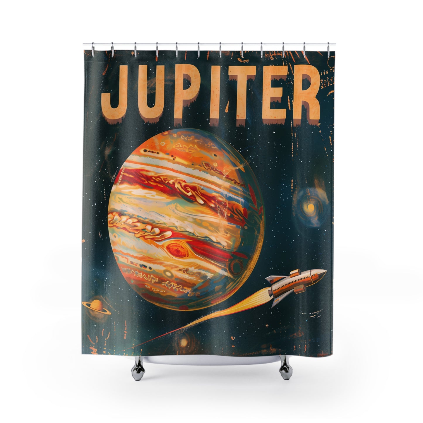 Planet Jupiter Shower Curtain #9