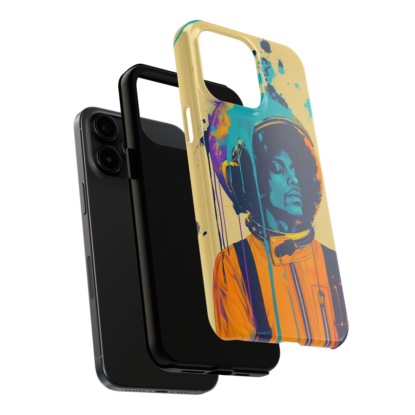 Astro Cadet iPhone Case #4 (all versions including 16 Pro & Pro Max)