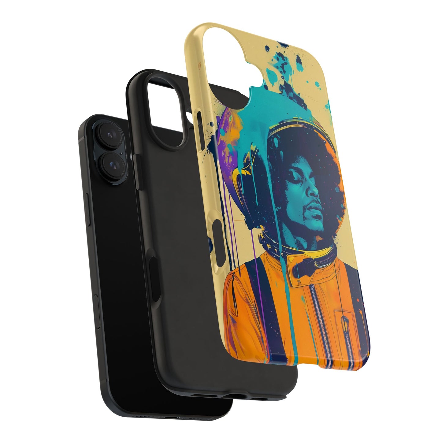 Astro Cadet iPhone Case #4 (all versions including 16 Pro & Pro Max)