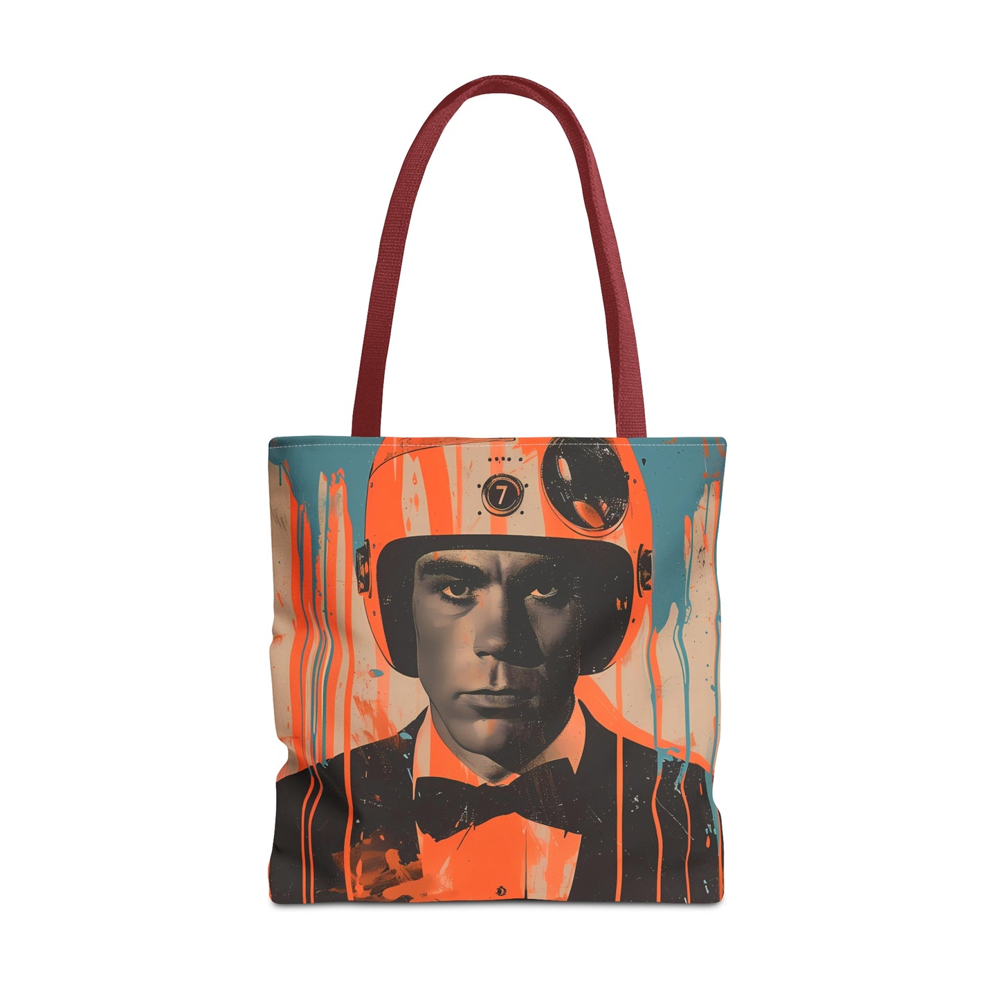 space art James Bond tote bag