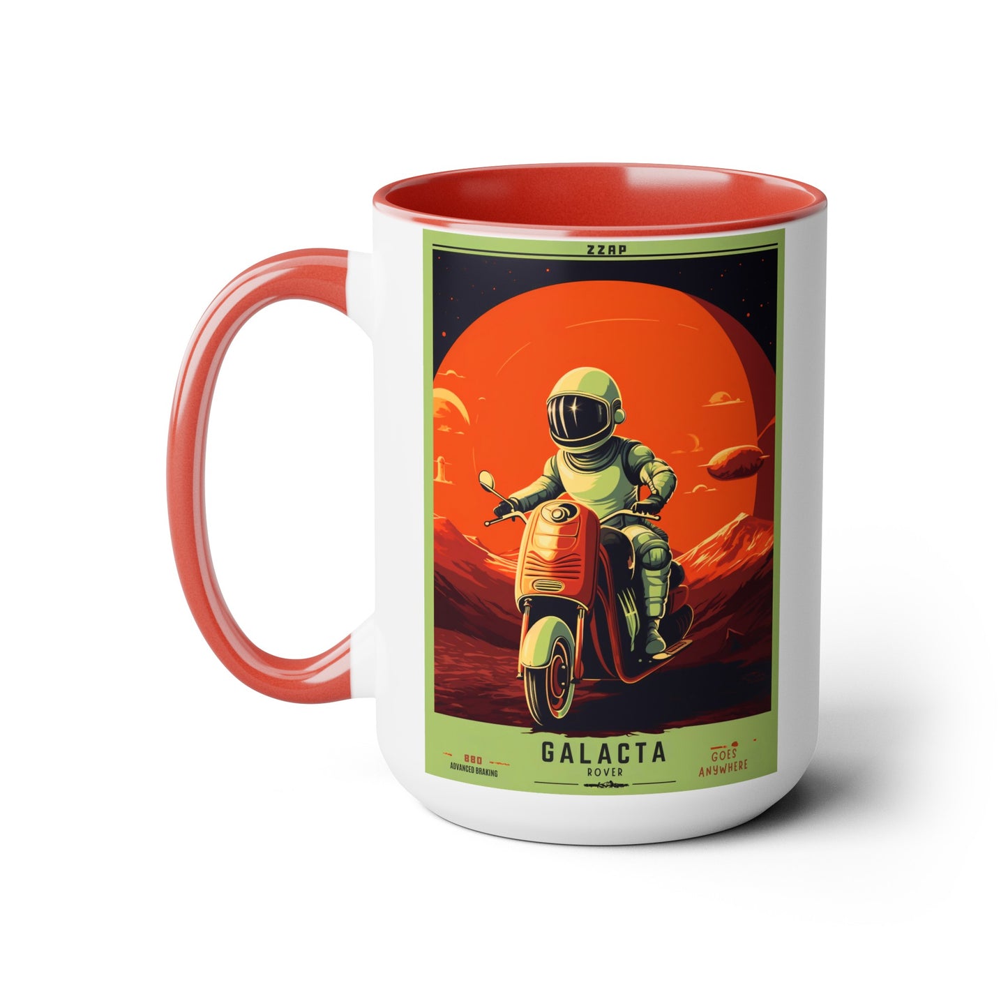 Galacta Rover - Transportation Ad - Mug