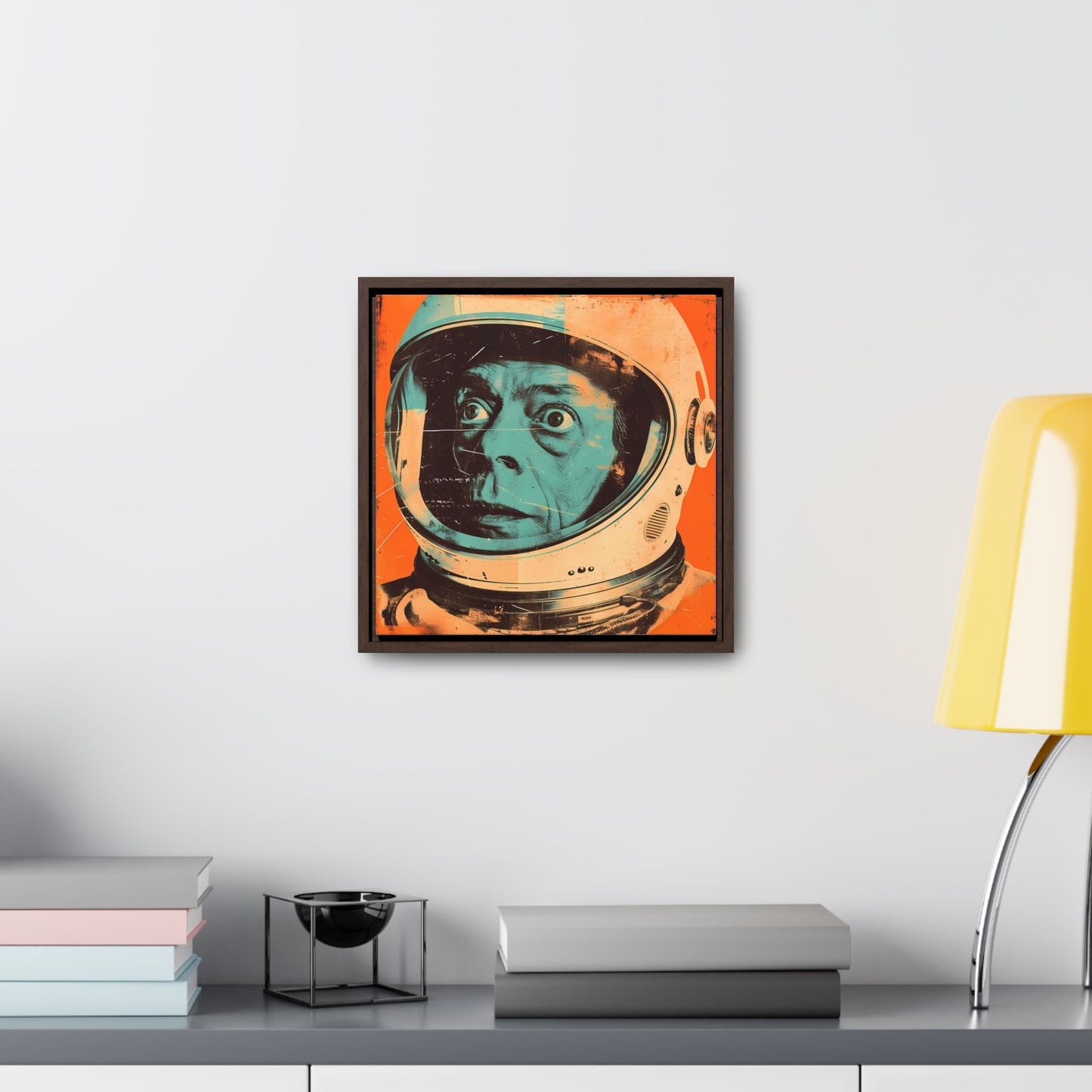 space art framed portrait print don knotts