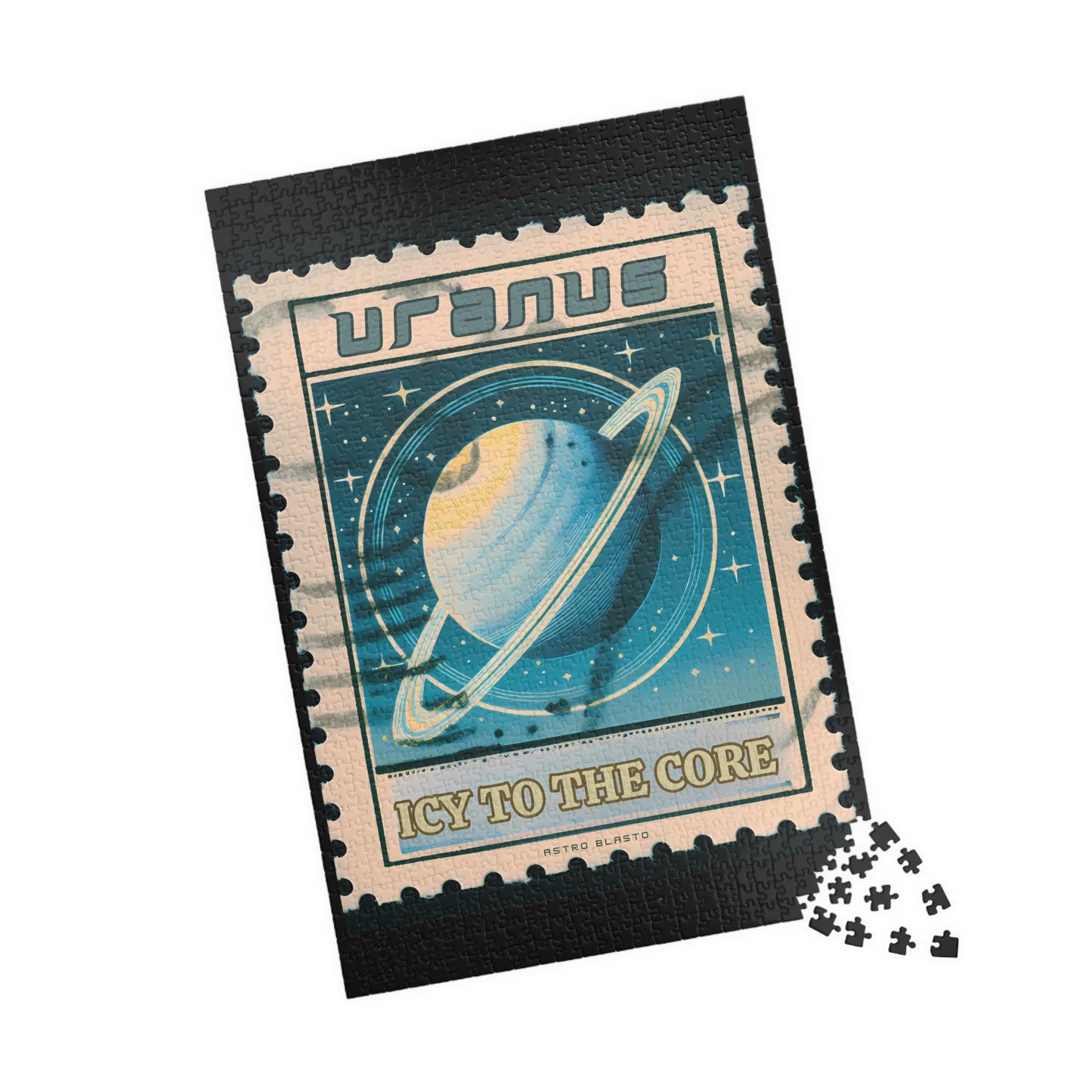 Postage Stamp Puzzle - Uranus (1014, 520, or 252 pcs)