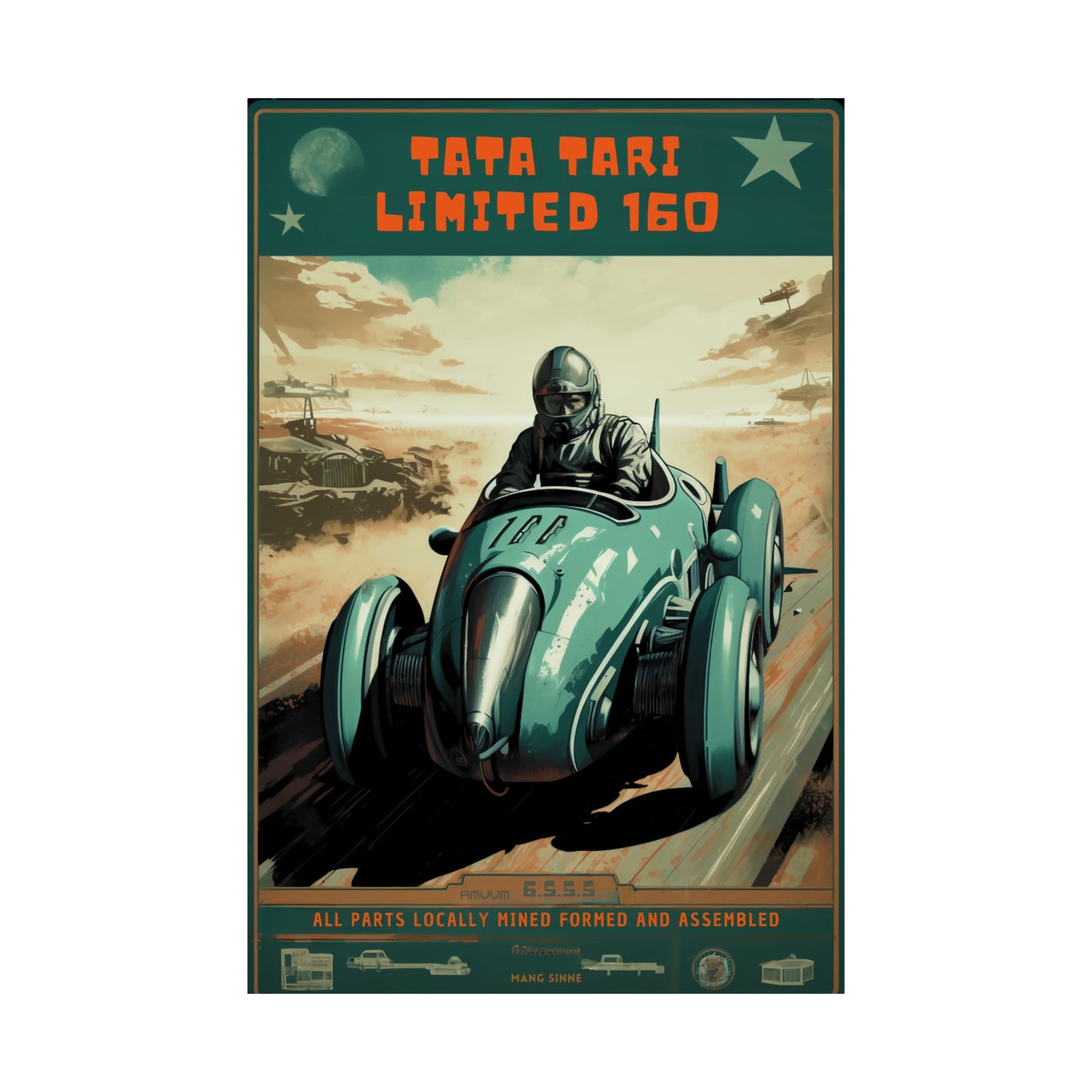 Tata Tari Limited 160  - Rolled Poster