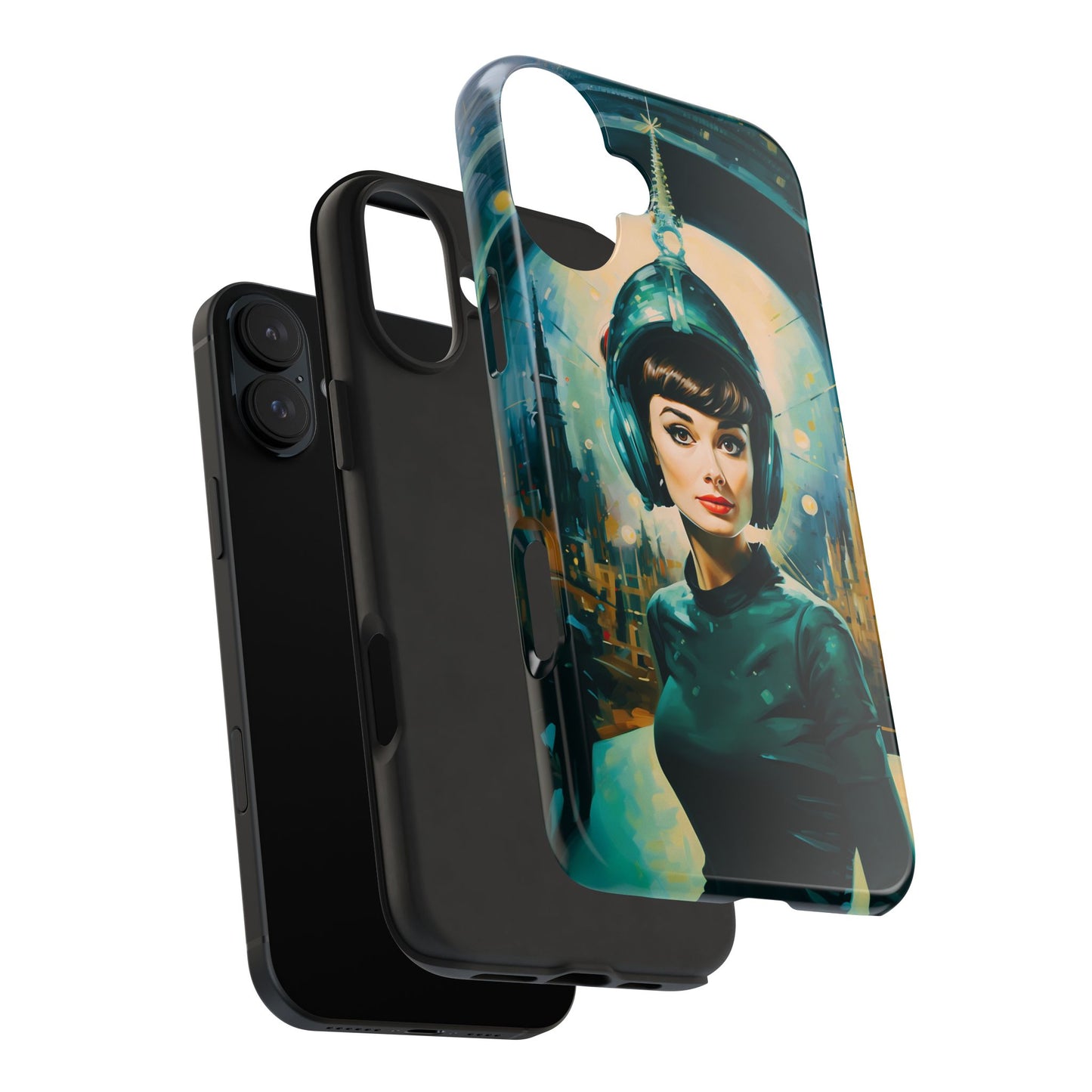 Astro Cadet iPhone Case #3 (all versions including 16 Pro & Pro Max)