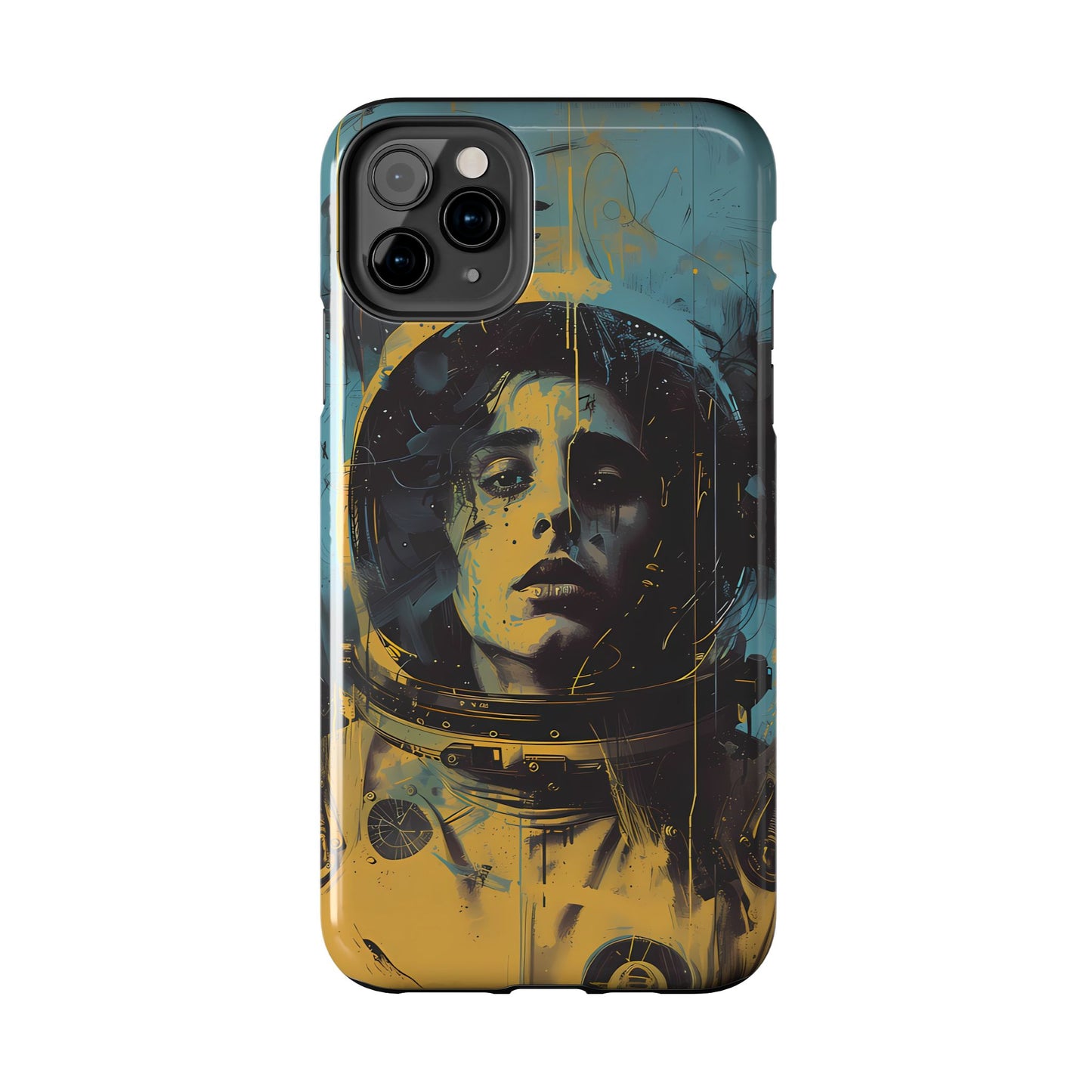 Astro Cadet iPhone Case #2 (all versions including 16 Pro & Pro Max)