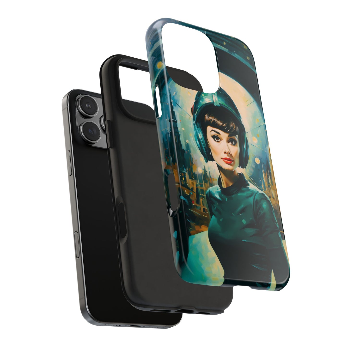 Astro Cadet iPhone Case #3 (all versions including 16 Pro & Pro Max)