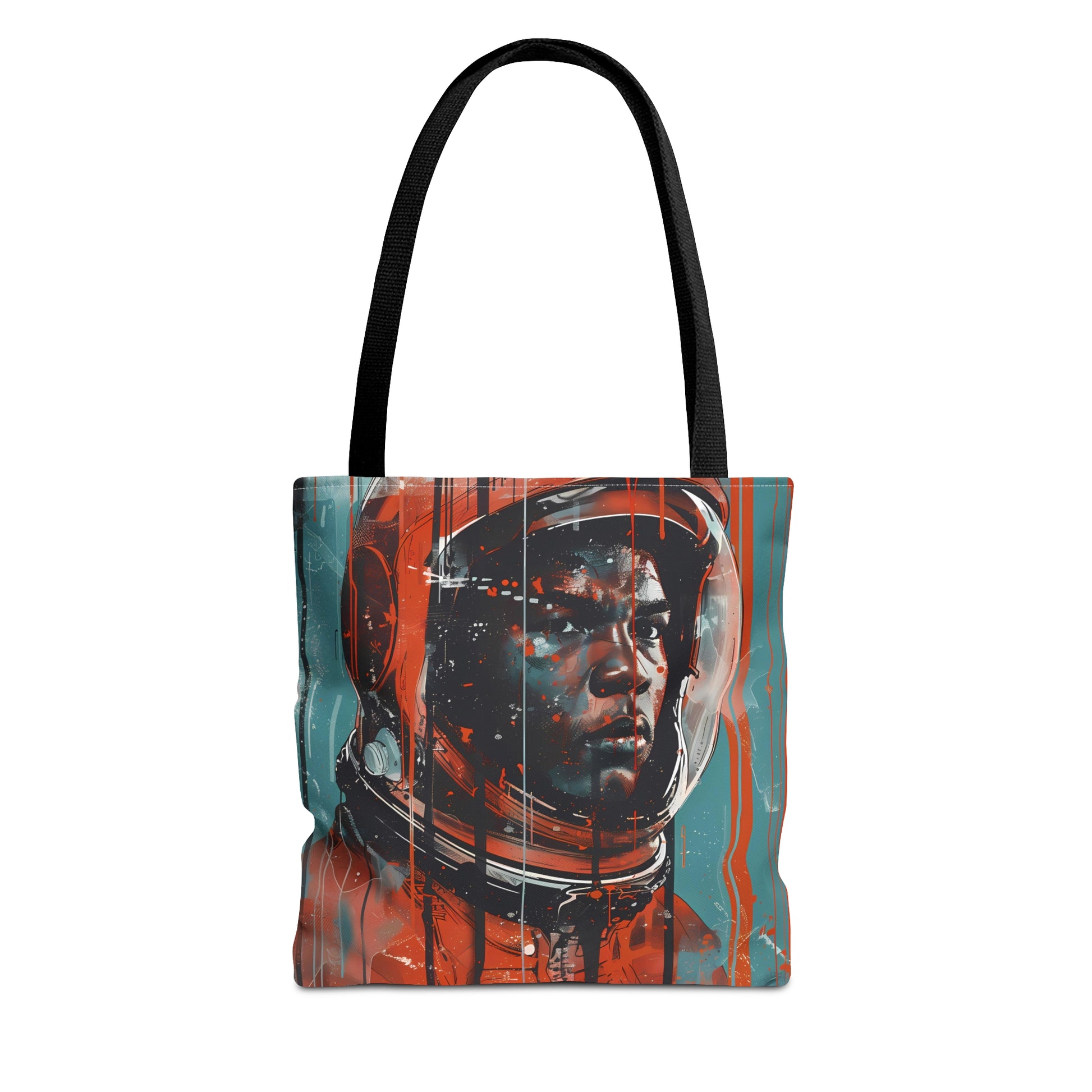 space art Muhammad Ali tote bag