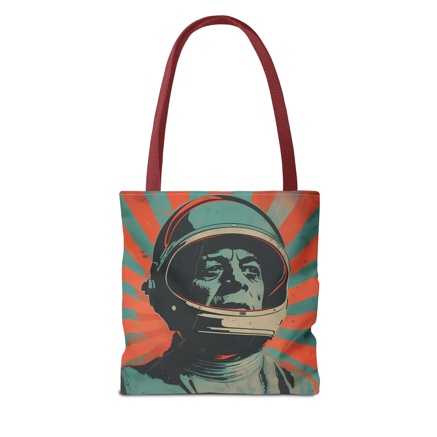 space art president kennedy tote bag