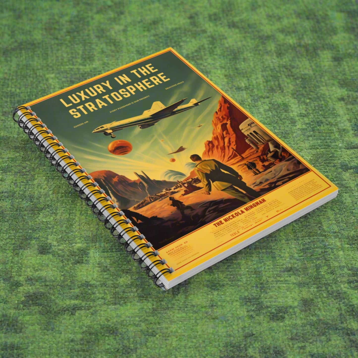 Nikola Wingman - Spiral Notebook