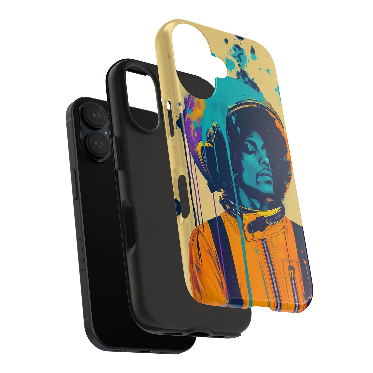 Astro Cadet iPhone Case #4 (all versions including 16 Pro & Pro Max)