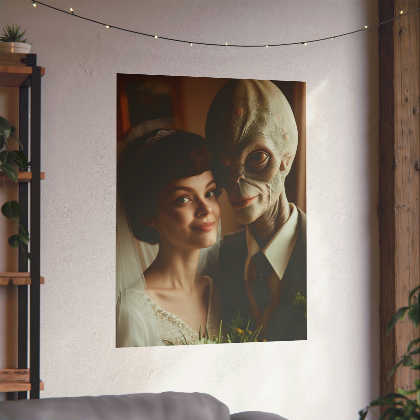 Alien Love Connection Poster - Couple #8