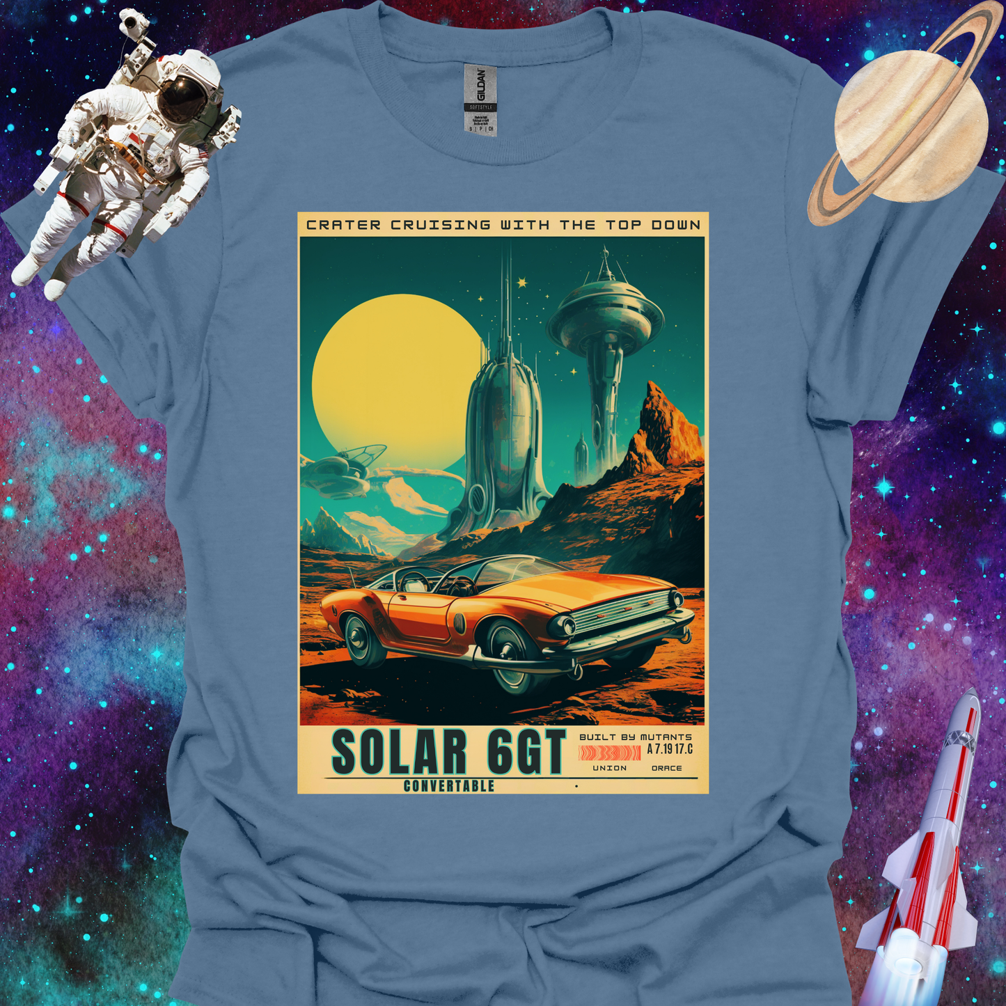 Solar 6GT - Space Art Transport T Shirt