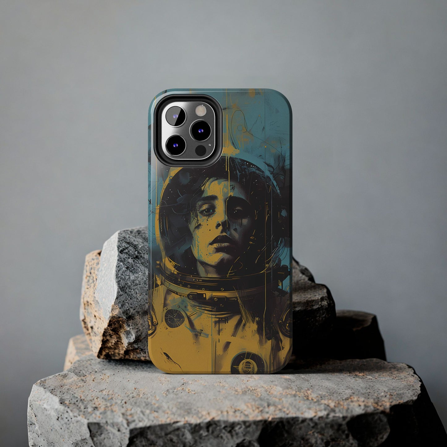 Astro Cadet iPhone Case #2 (all versions including 16 Pro & Pro Max)