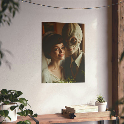 Alien Love Connection Poster - Couple #8