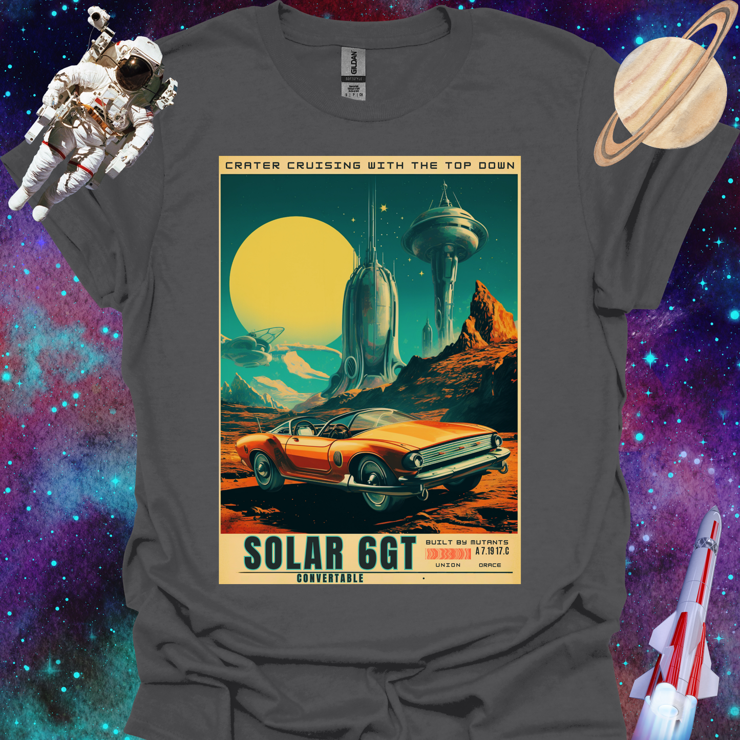 Solar 6GT - Space Art Transport T Shirt