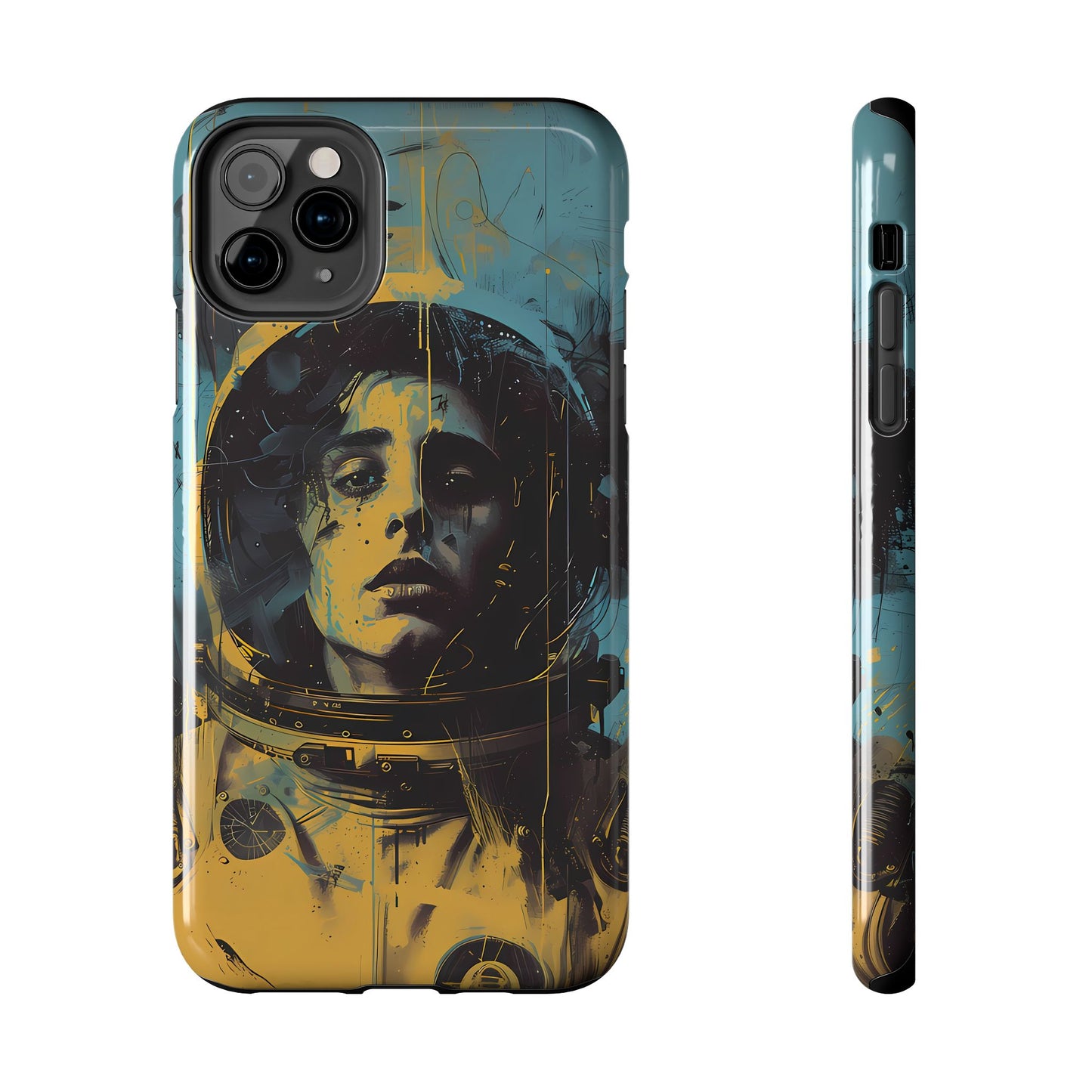 Astro Cadet iPhone Case #2 (all versions including 16 Pro & Pro Max)