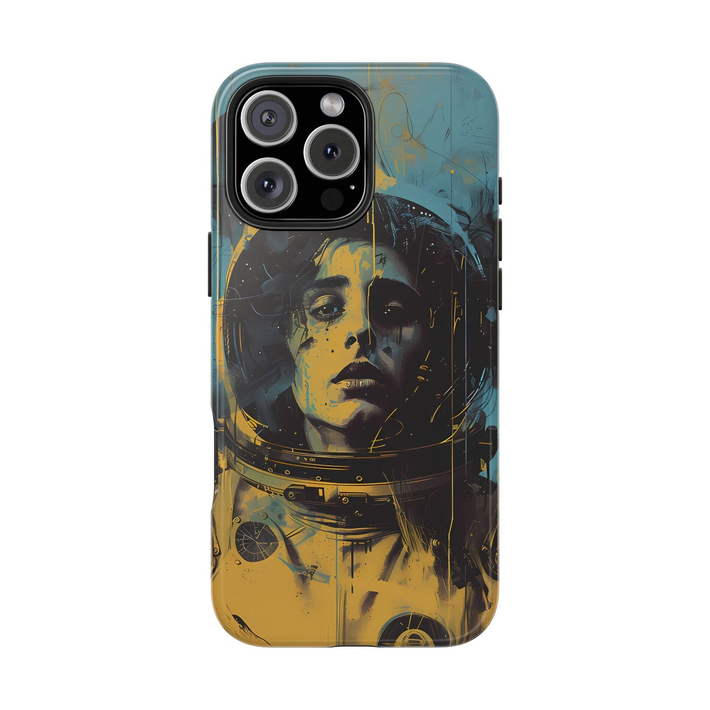 Astro Cadet iPhone Case #2 (all versions including 16 Pro & Pro Max)