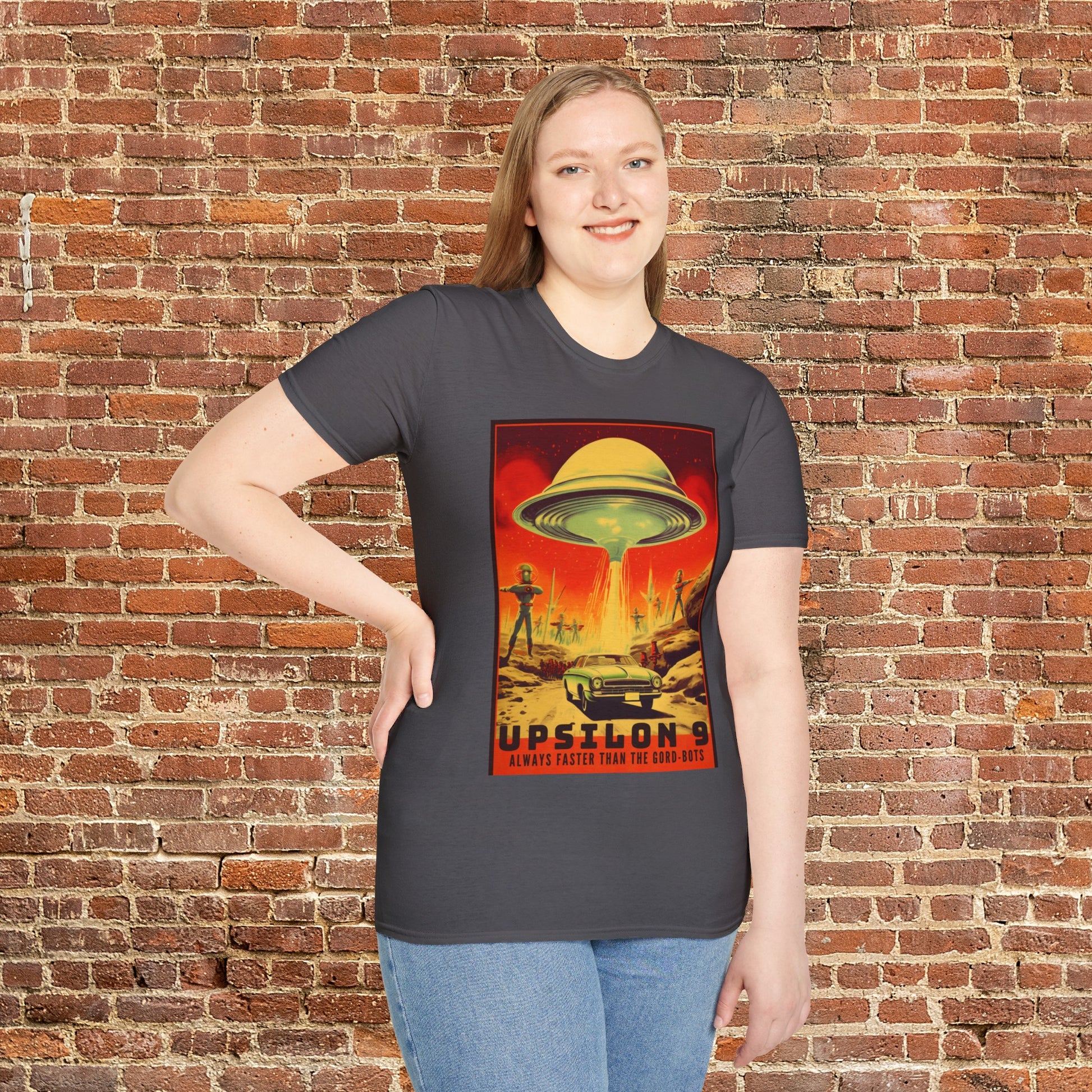 upsilon 9 space art transport t shirt