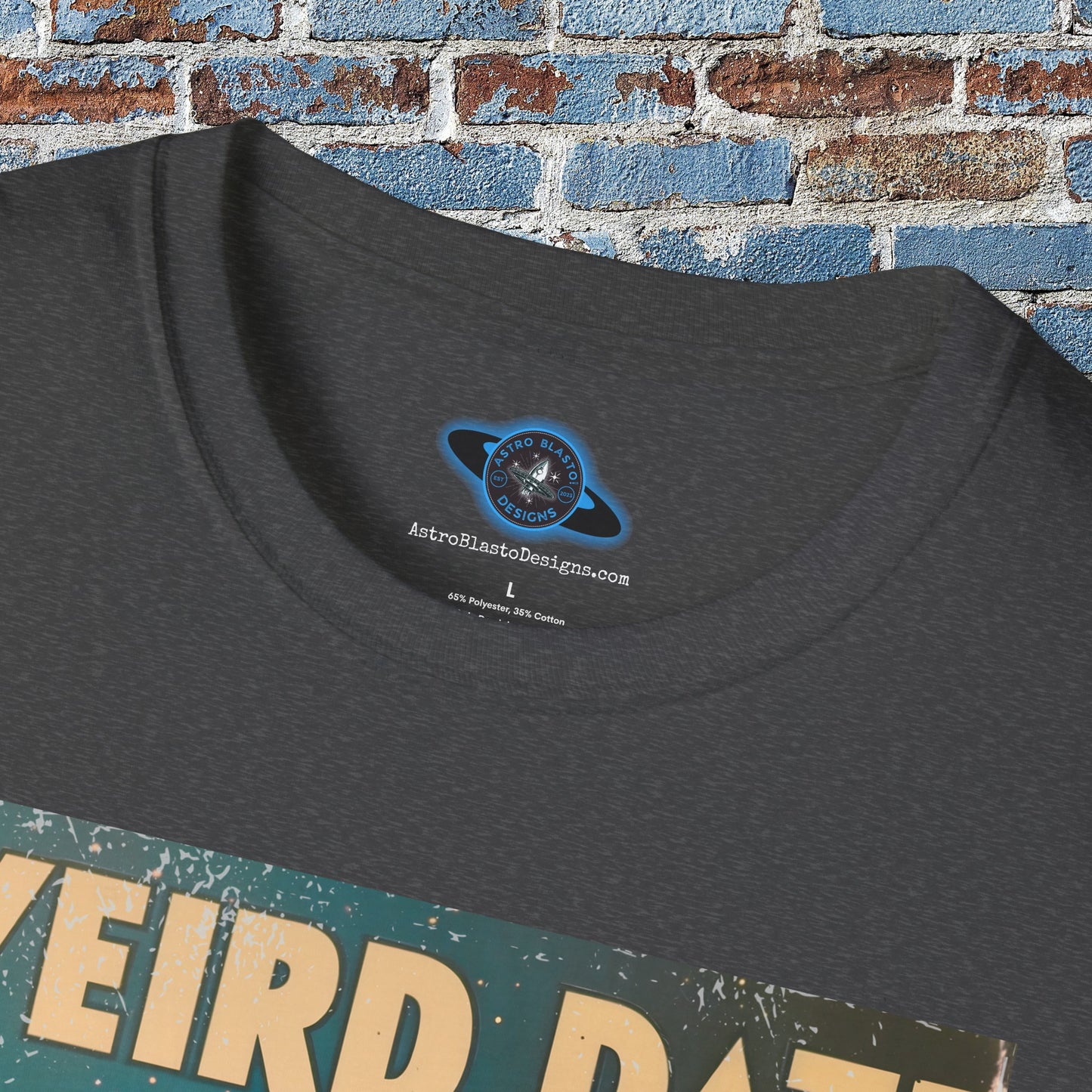 Pulp Novel Covers Tee! - Weird Date