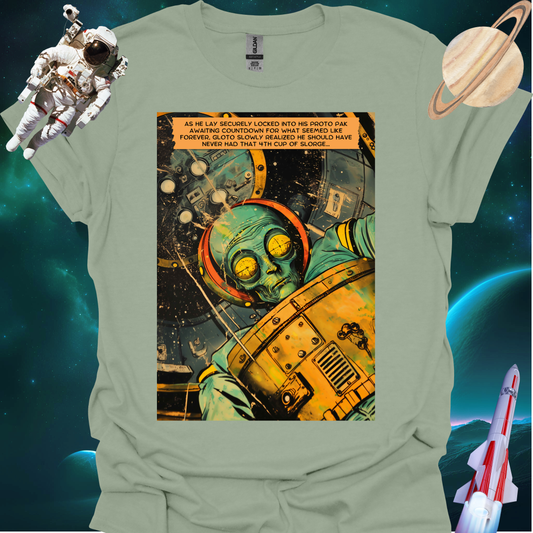 Astro Blasto Comic #3 - Space Art T Shirt