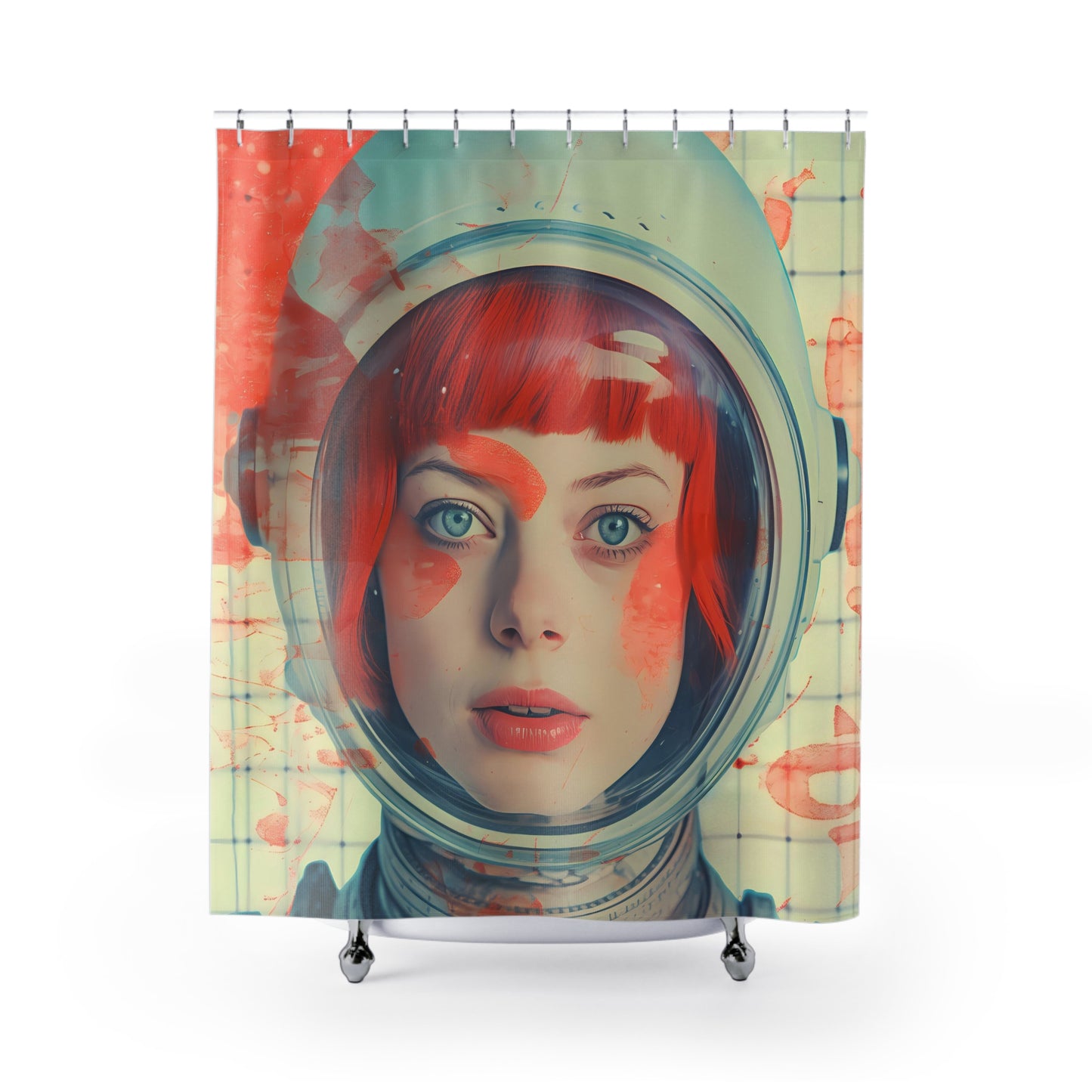 Astro Cadet Shower Curtain #1