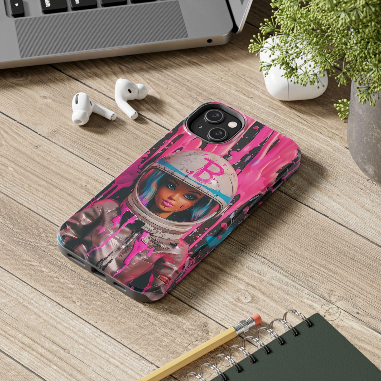 Astro Cadet iPhone Case #10 (all versions including 16 Pro & Pro Max)