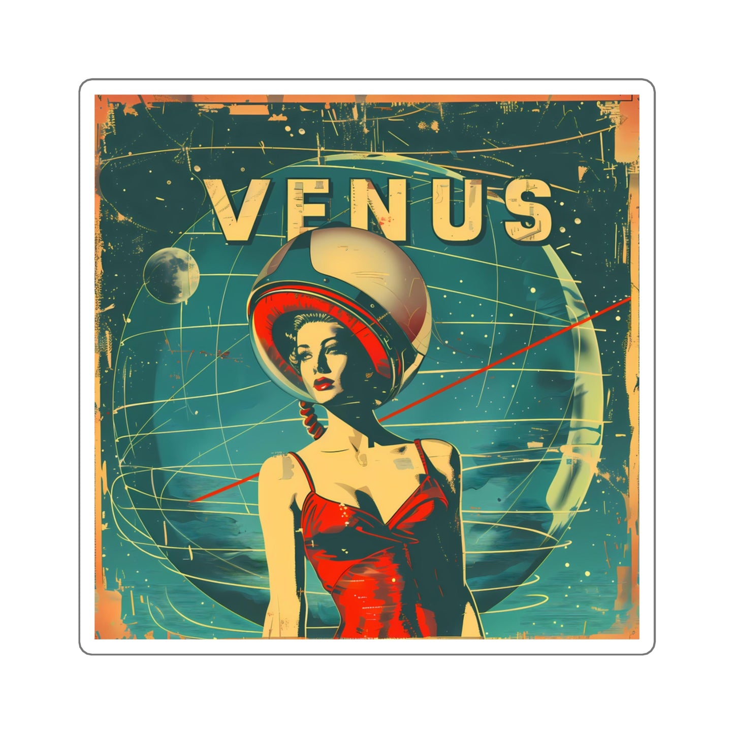 Planet Venus Sticker