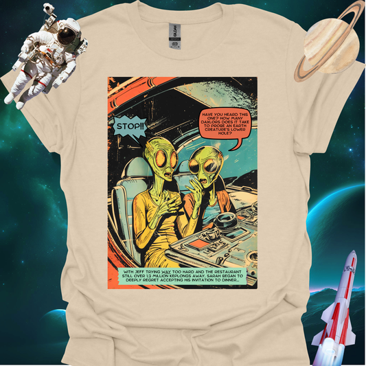 Astro Blasto Comic #4 - Space Art T Shirt